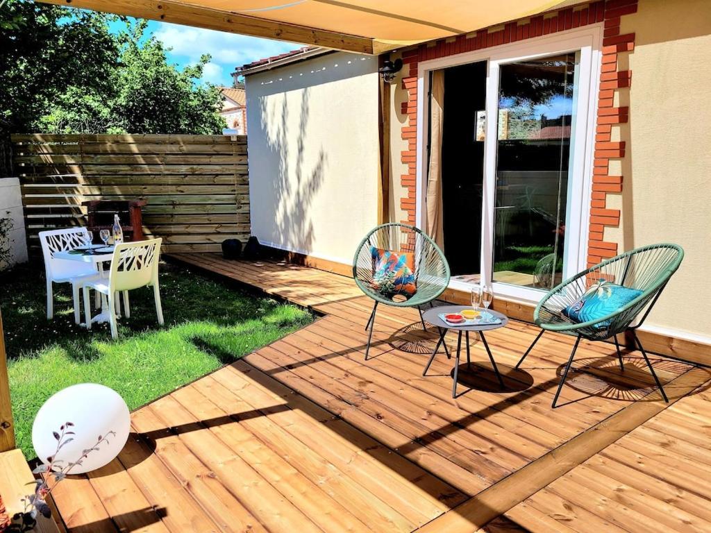 Вілла Copacabana Tiny House Studio Terrasse Jardin Saint-Aignan-Grand-Lieu Екстер'єр фото